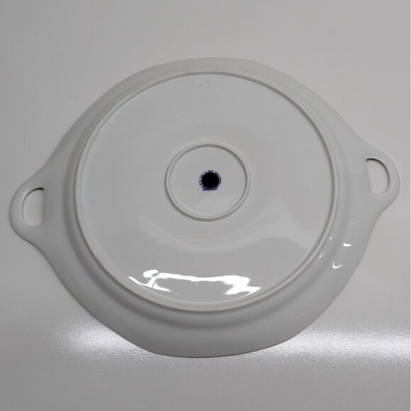 Ter Steege Delft Blauw Holland White Serving Tray Blue Floral Design - Picture 9 of 11